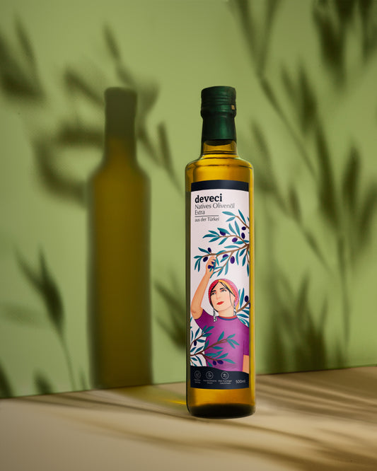 deveci Olivenöl - Natives Olivenöl Extra - Flasche 0,50 Liter