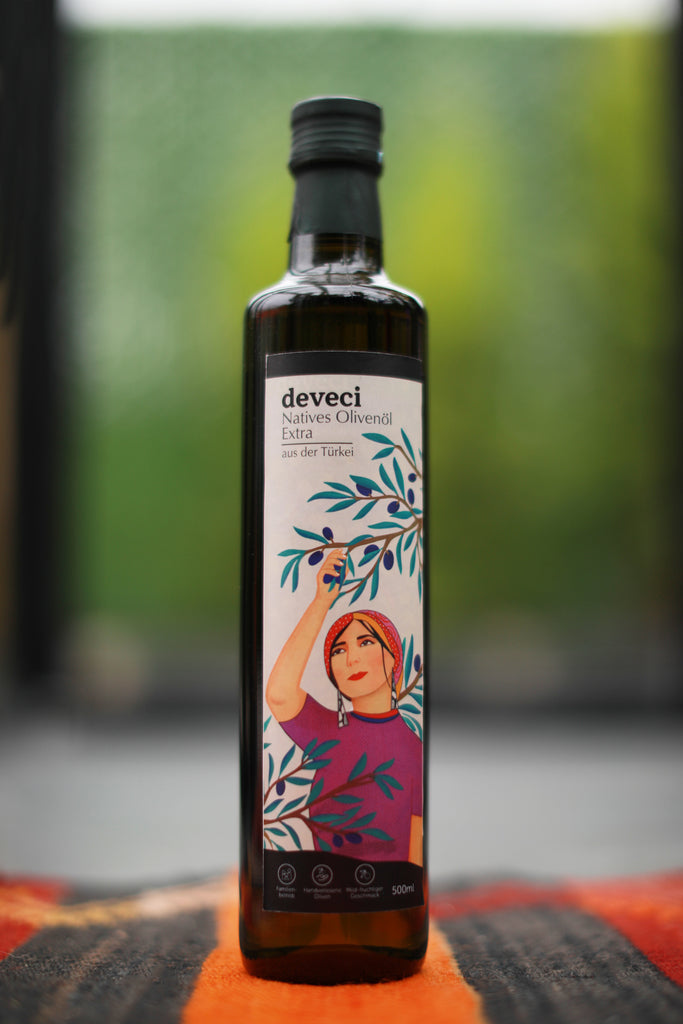 deveci Olivenöl - Natives Olivenöl Extra - Flasche 0,50 Liter